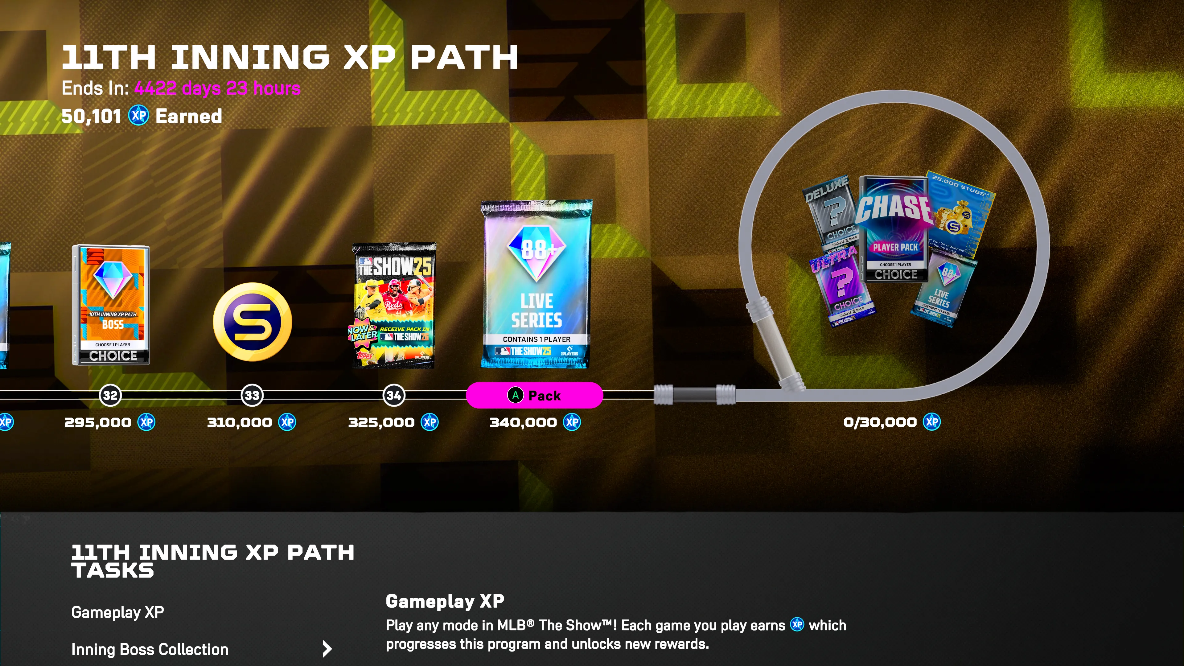 11th Inning Program Caps Diamond Dynasty Content