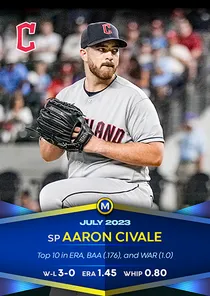 Aaron Civale, 97 Monthly Awards - MLB the Show 23