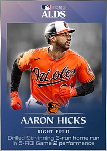 Aaron Hicks, 97 2023 Postseason - MLB the Show 23