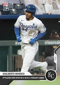 Adalberto Mondesi, 89 Topps Now - MLB the Show 23