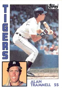 Alan Trammell 89 Postseason