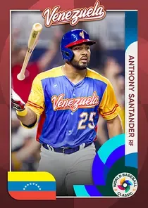 Anthony Santander, 97 World Baseball Classic - MLB the Show 23