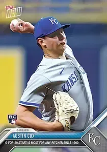 Austin Cox 93 Topps Now