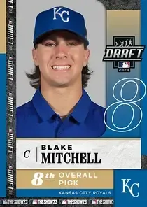 Blake Mitchell, 98 2023 Draft - MLB the Show 23