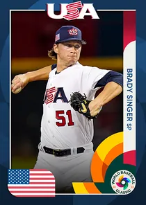 Brady Singer 84 World Baseball Classic