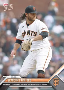 Brandon Crawford 90 Topps Now