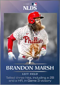 Brandon Marsh, 97 2023 Postseason - MLB the Show 23