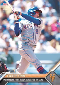 Brandon Nimmo 95 Topps Now