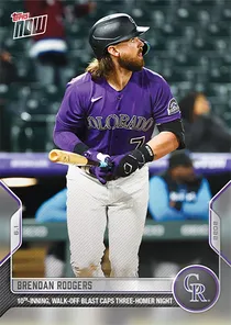 Brendan Rodgers 94 Topps Now