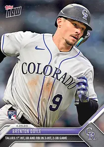 Brenton Doyle, 93 Topps Now - MLB the Show 23