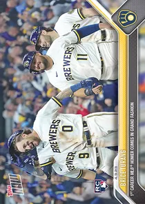 Brice Turang 91 Topps Now