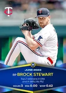 Brock Stewart, 97 Monthly Awards - MLB the Show 23