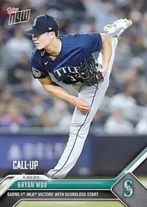 Bryan Woo, 94 Topps Now - MLB the Show 23