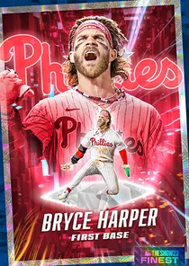 Bryce Harper, 99 2023 Finest - MLB the Show 23