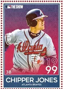 Chipper Jones, 99 Finest - MLB the Show 23