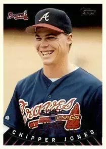 Chipper Jones 79 Rookie