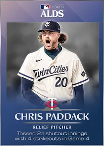 Chris Paddack, 98 2023 Postseason - MLB the Show 23
