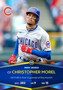 Christopher Morel, 95 Monthly Awards - MLB the Show 23