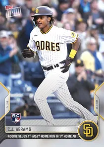 CJ Abrams 94 Topps Now