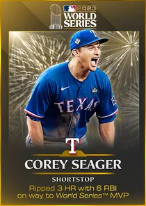 Corey Seager, 99 2023 Postseason - MLB the Show 23