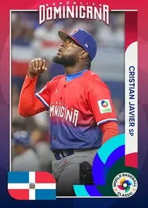 Cristian Javier 95 World Baseball Classic