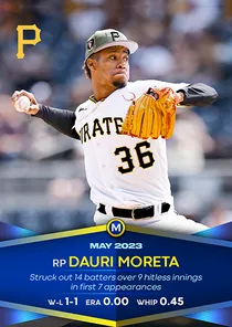 Dauri Moreta, 95 Monthly Awards - MLB the Show 23