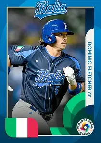 Dominic Fletcher 84 World Baseball Classic