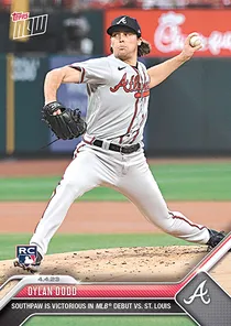 Dylan Dodd 91 Topps Now