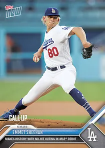 Emmet Sheehan, 95 Topps Now - MLB the Show 23