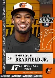 Enrique Bradfield Jr., 97 2023 Draft - MLB the Show 23