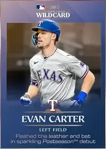 Evan Carter, 99 2023 Postseason - MLB the Show 23