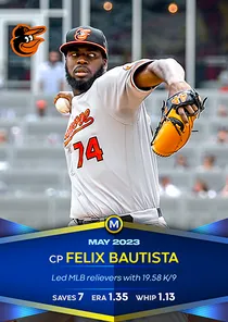 Felix Bautista 97 Monthly Awards