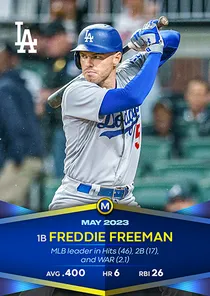 Freddie Freeman, 98 Monthly Awards - MLB the Show 23