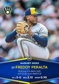 Freddy Peralta, 98 Monthly Awards - MLB the Show 23