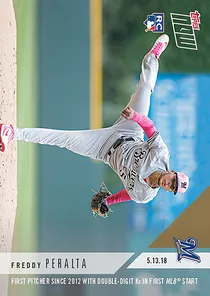 Freddy Peralta 90 Topps Now