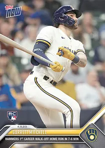 Garrett Mitchell 92 Topps Now