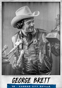 George Brett 97 Snapshot