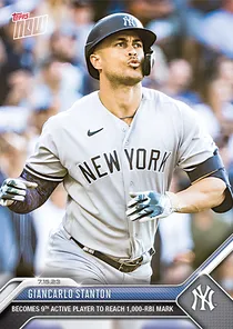 Giancarlo Stanton 95 Topps Now