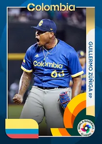 Guillermo Zuniga 79 World Baseball Classic