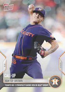 Hunter Brown, 95 Topps Now - MLB the Show 23