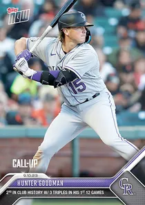 Hunter Goodman, 95 Topps Now - MLB the Show 23