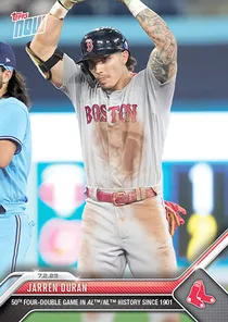 Jarren Duran 95 Topps Now