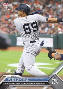 Jasson Dominguez, 95 Topps Now - MLB the Show 23