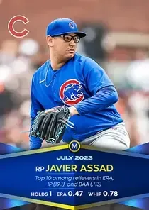 Javier Assad 95 Monthly Awards