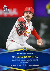 Jo Jo Romero 95 Monthly Awards