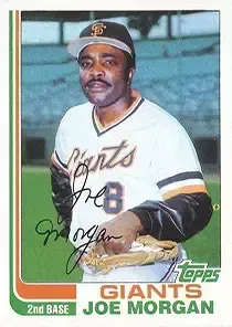 Joe Morgan 84 Veteran