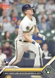 Joey Wiemer 90 Topps Now