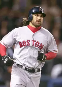 Johnny Damon 87 Captain