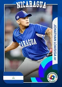 Jonathan Loaisiga 90 World Baseball Classic