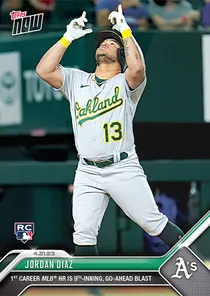 Jordan Diaz 91 Topps Now
